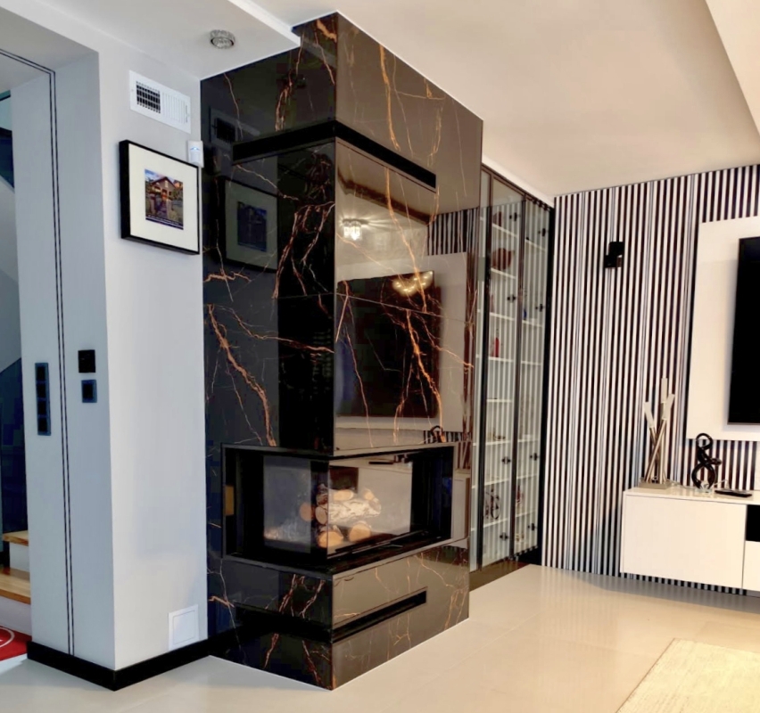 kominek nowoczesny nowoczesna obudowa kominkowa n234